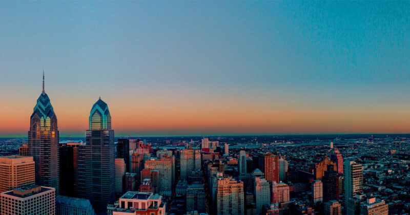 SunsetCityScape-Philadelphia-luxury-condos